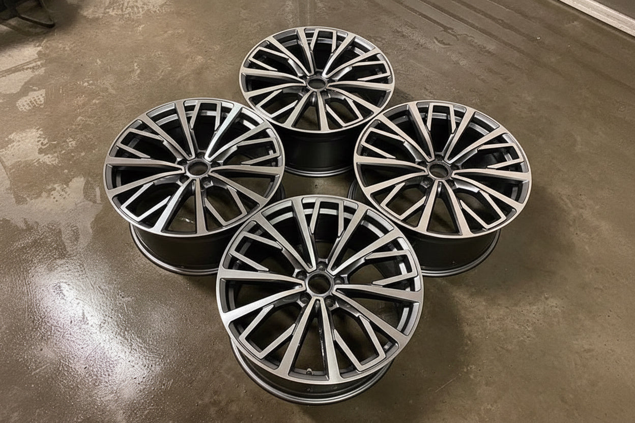 A6 S LINE Style Lättmetallfälgar