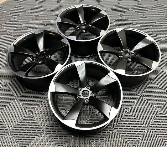 20" Audi Rotor - Svart