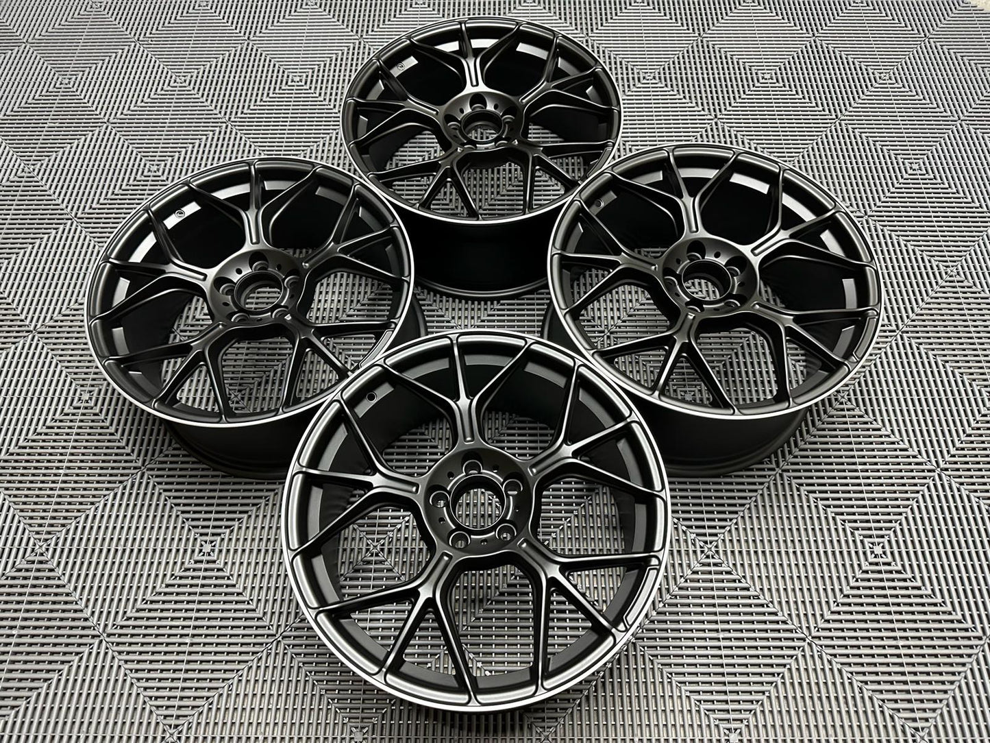 20″ AMG GT Style lättmetallfälgar – Satin Black