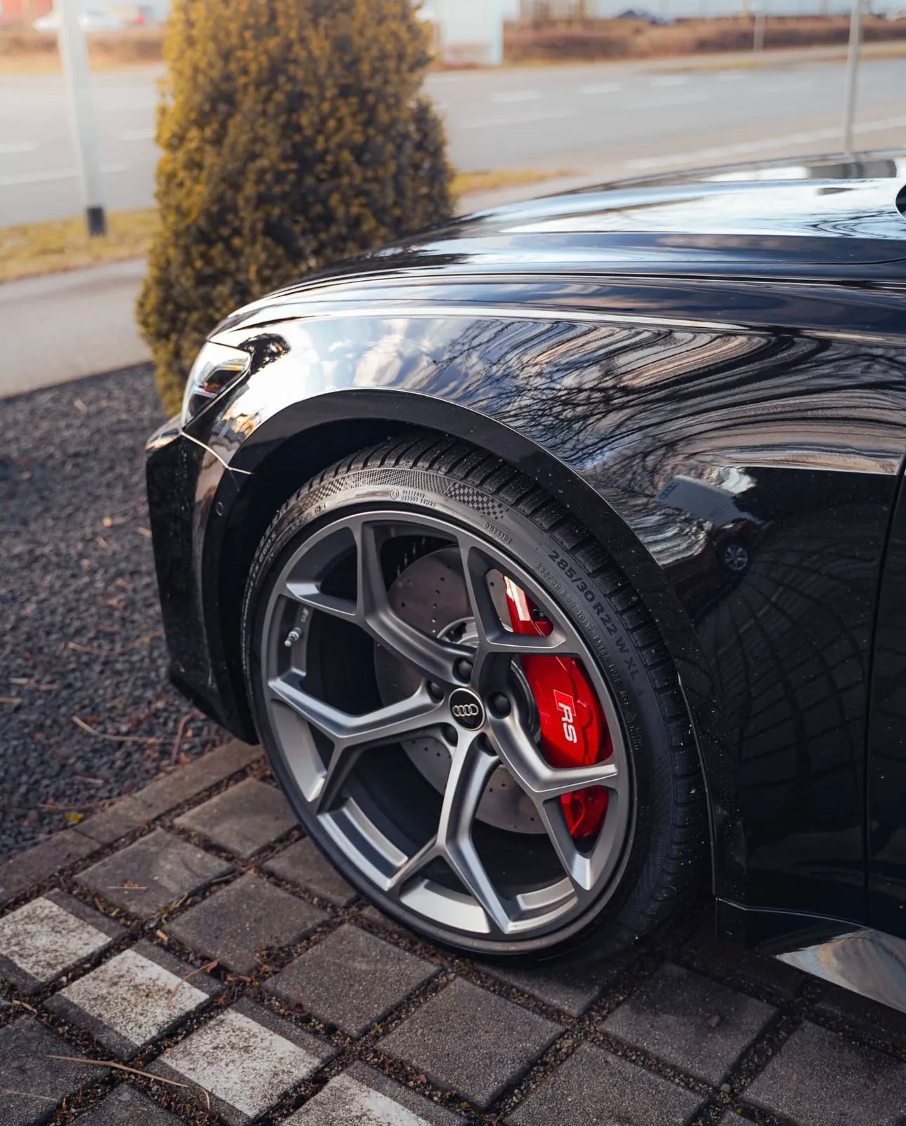 Lättmetallfälgar i RS6-stil – Satin Grå