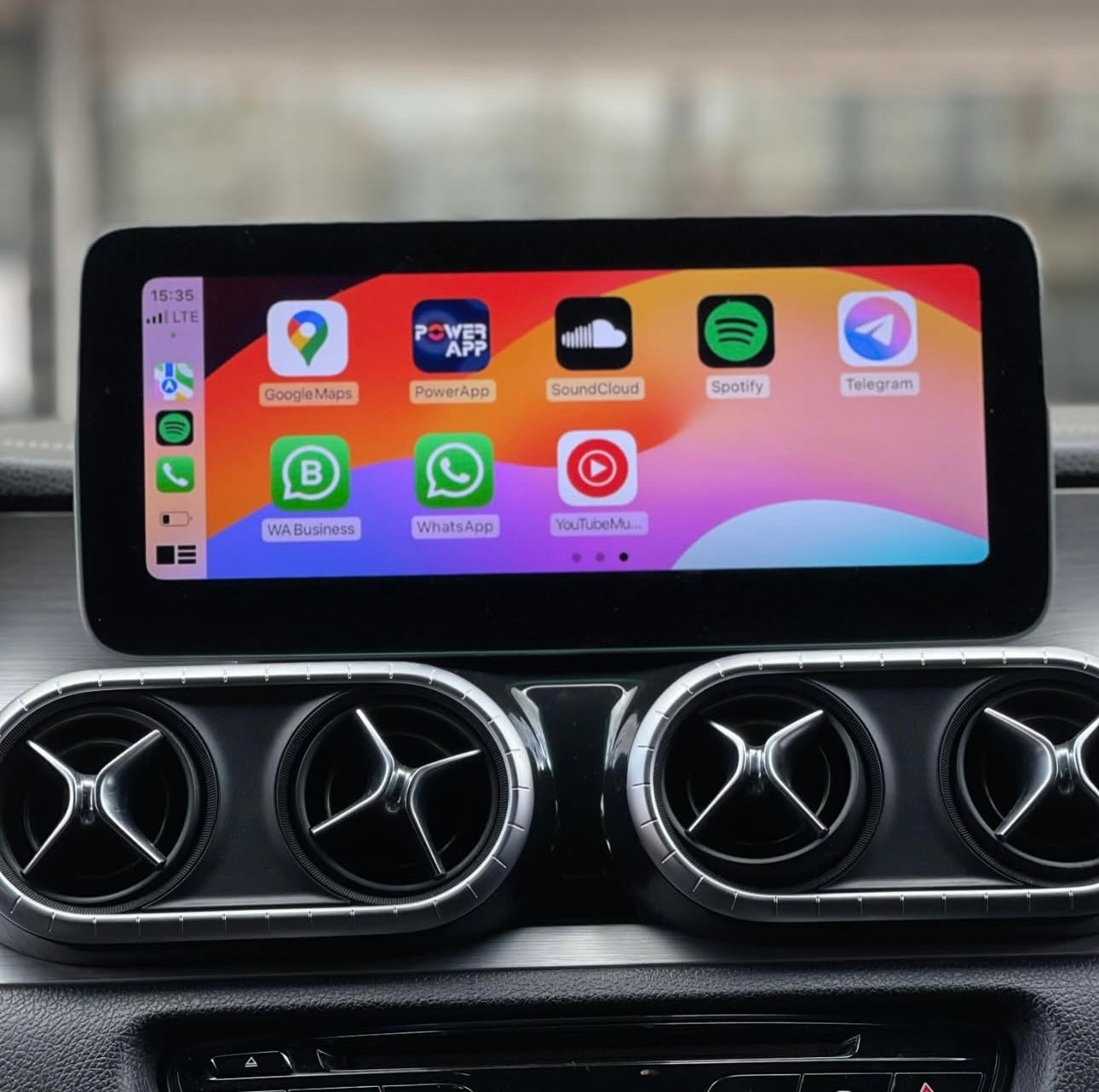 Multimedia Touchskärm för Mercedes X-Klass W470 – 12,3″ | Trådlös CarPlay & Android Auto