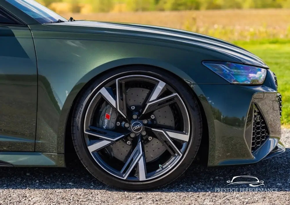 Premium Lättmetallfälgar i RS6-stil - Black Diamond Cut design 20-22 tum