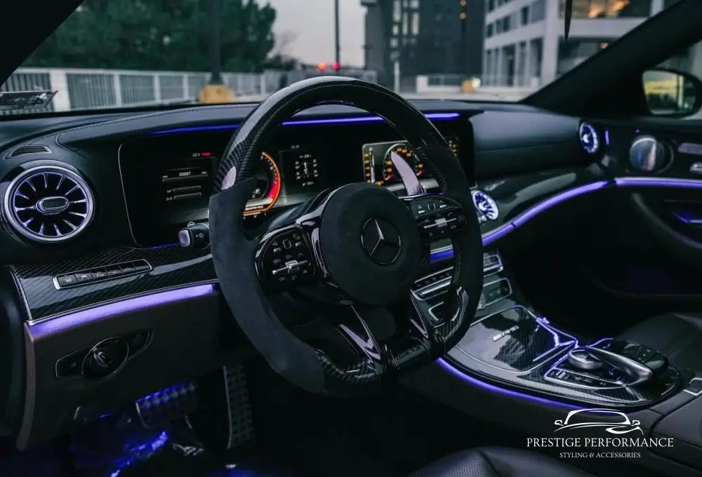 Sportratt i Kolfiber & Alcantara – Mercedes-kompatibel