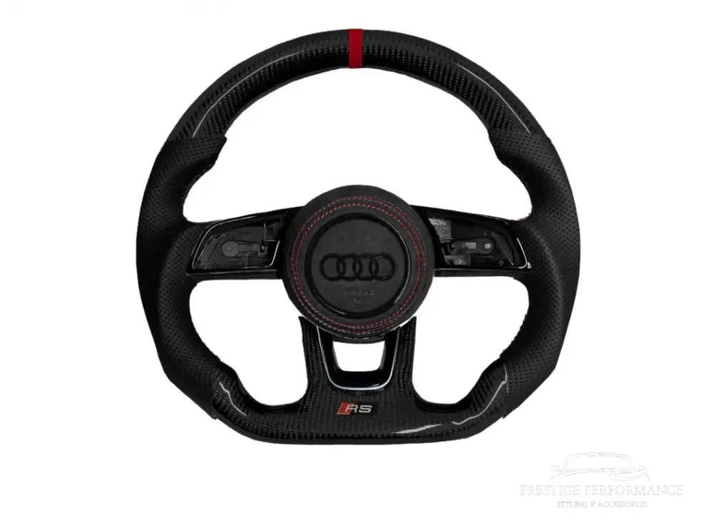 Sportratt i kolfiber - Kompatibel med Audi B9