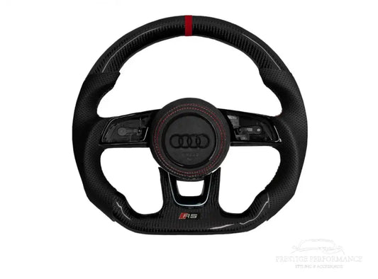 Sportratt i kolfiber - Kompatibel med Audi B9