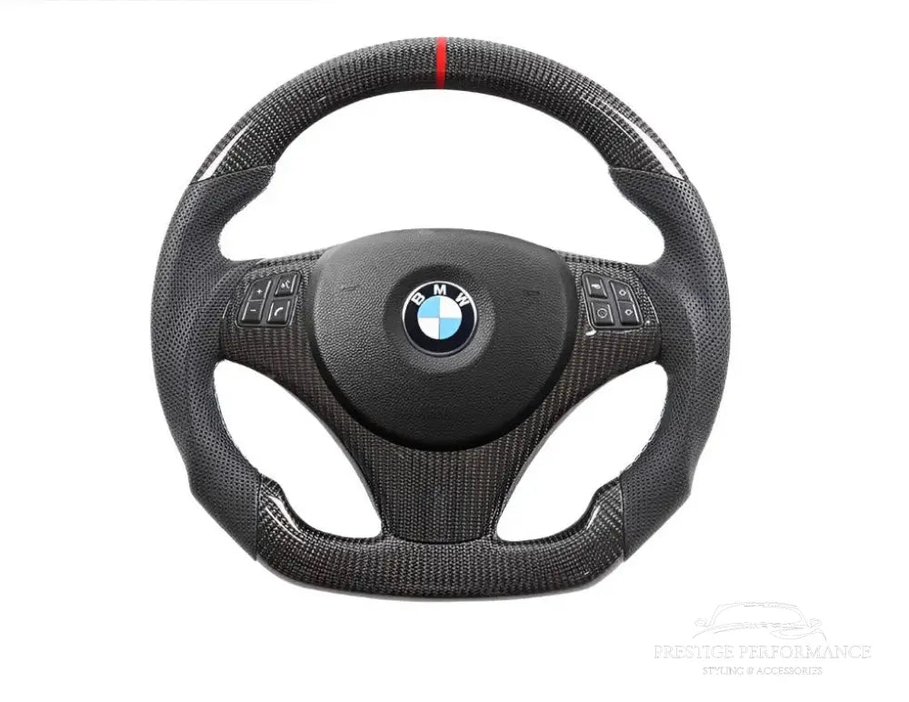 Sportratt i kolfiber - kompatibel med BMW E90 E92 E60 E87 E84 m.fl.