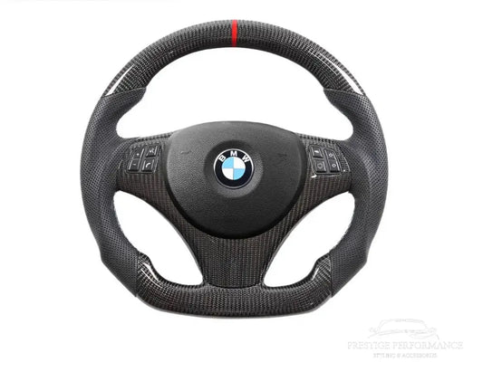 Sportratt i kolfiber - kompatibel med BMW E90 E92 E60 E87 E84 m.fl.