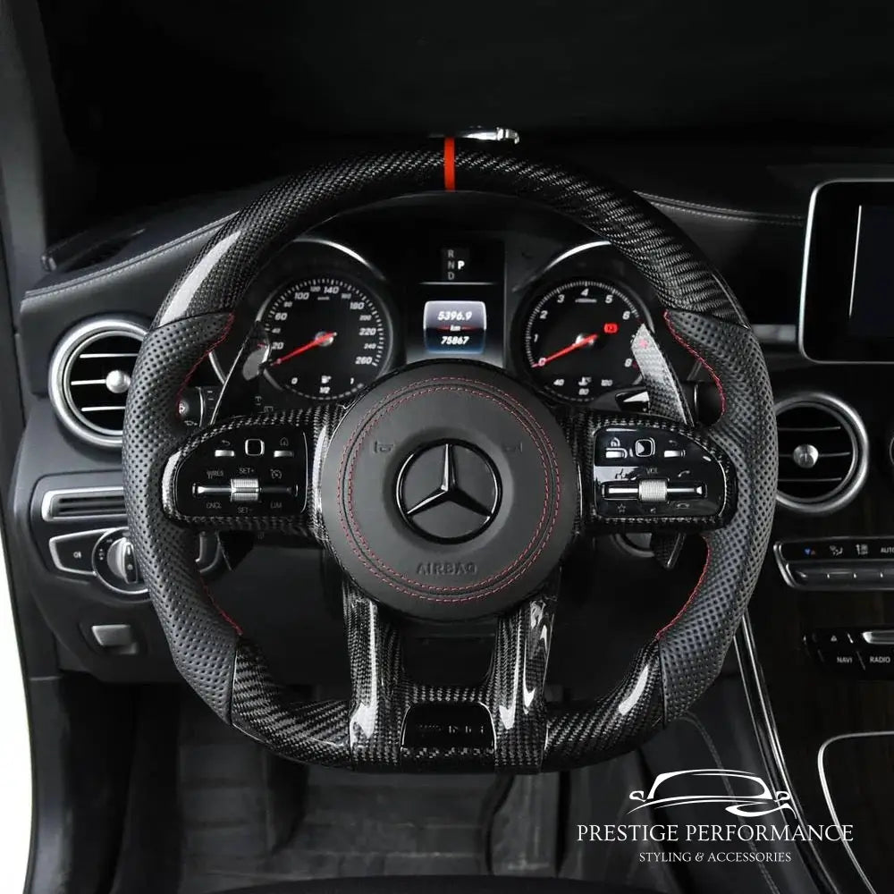 Sportratt i kolfiber – Mercedes-kompatibel