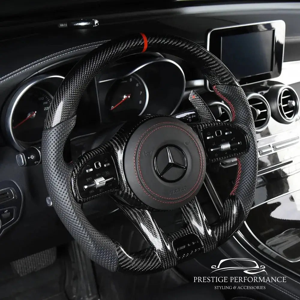 Sportratt i kolfiber – Mercedes-kompatibel