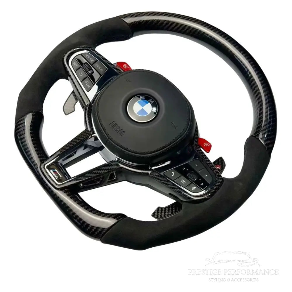 Sportratt i kolfiber - Passar BMW F‑ och G‑serien