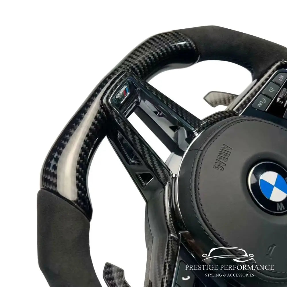 Sportratt i kolfiber - Passar BMW F‑ och G‑serien