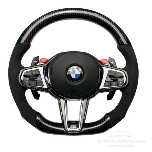 Sportratt i kolfiber - Passar BMW F‑ och G‑serien