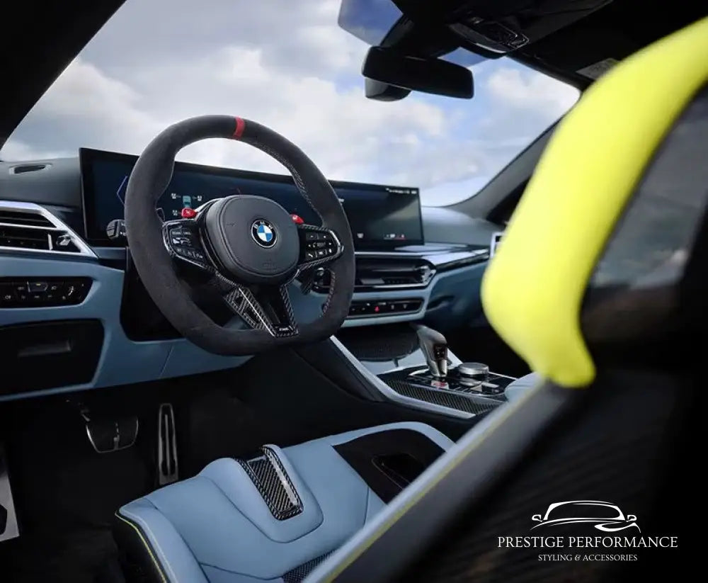 Sportratt i perforerat läder - Passar BMW F‑ och G‑serien