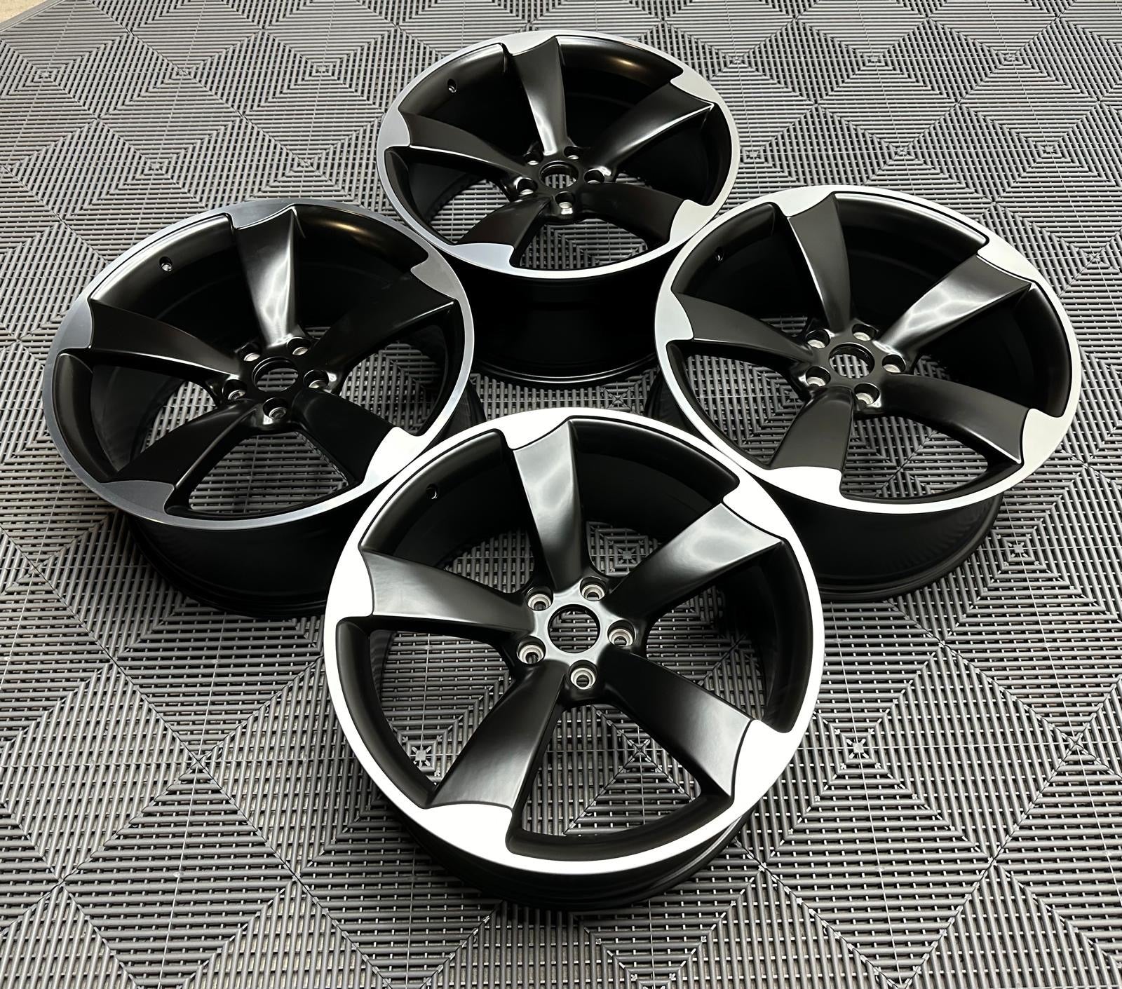 20" Audi Rotor stil - Svart