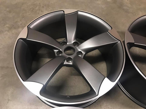 19" Audi Rotor stil - Silver