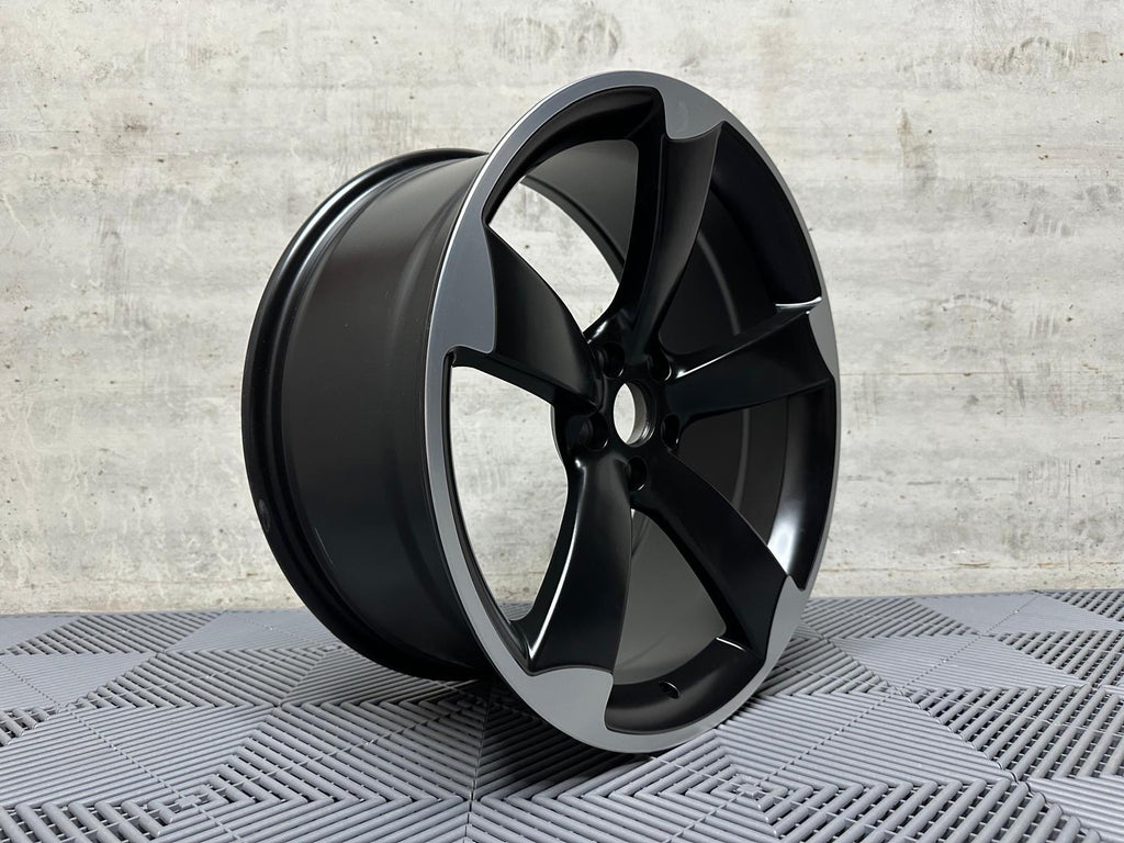 20" Audi Rotor stil - Svart