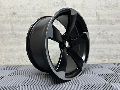 20" Audi Rotor stil - Svart