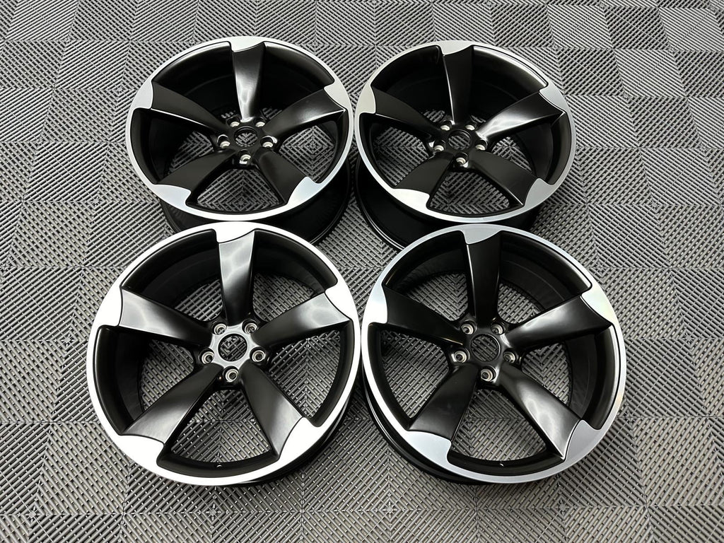 20" Audi Rotor stil - Svart
