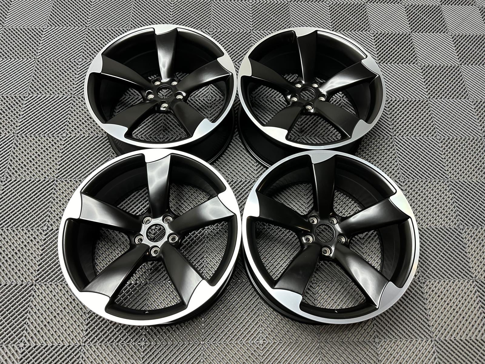 20" Audi Rotor stil - Svart