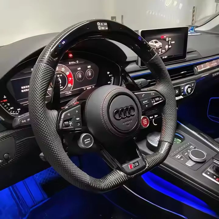 Audi RS sportratt med LED-display