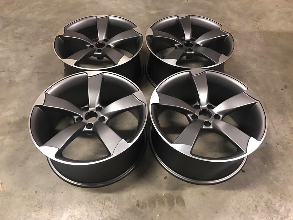 19" Audi Rotor stil - Silver