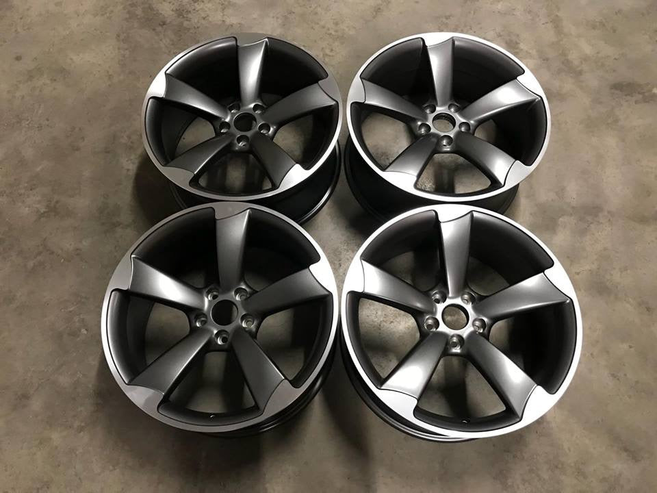 19" Audi Rotor stil - Silver