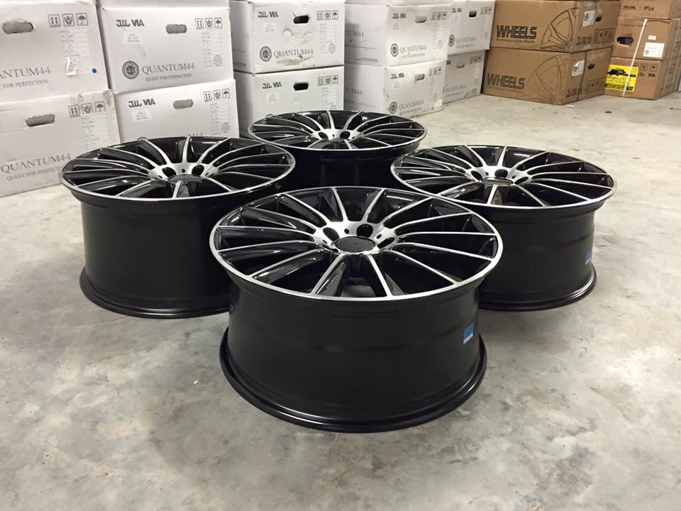 19" AMG Twist fälgar