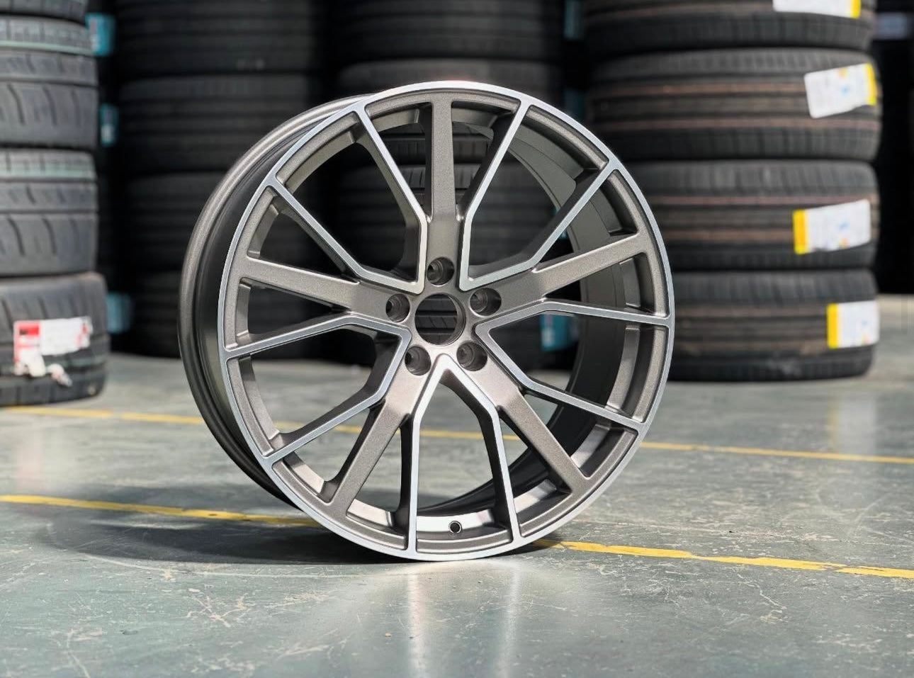 20-22" RS6 Performance stil - Silver