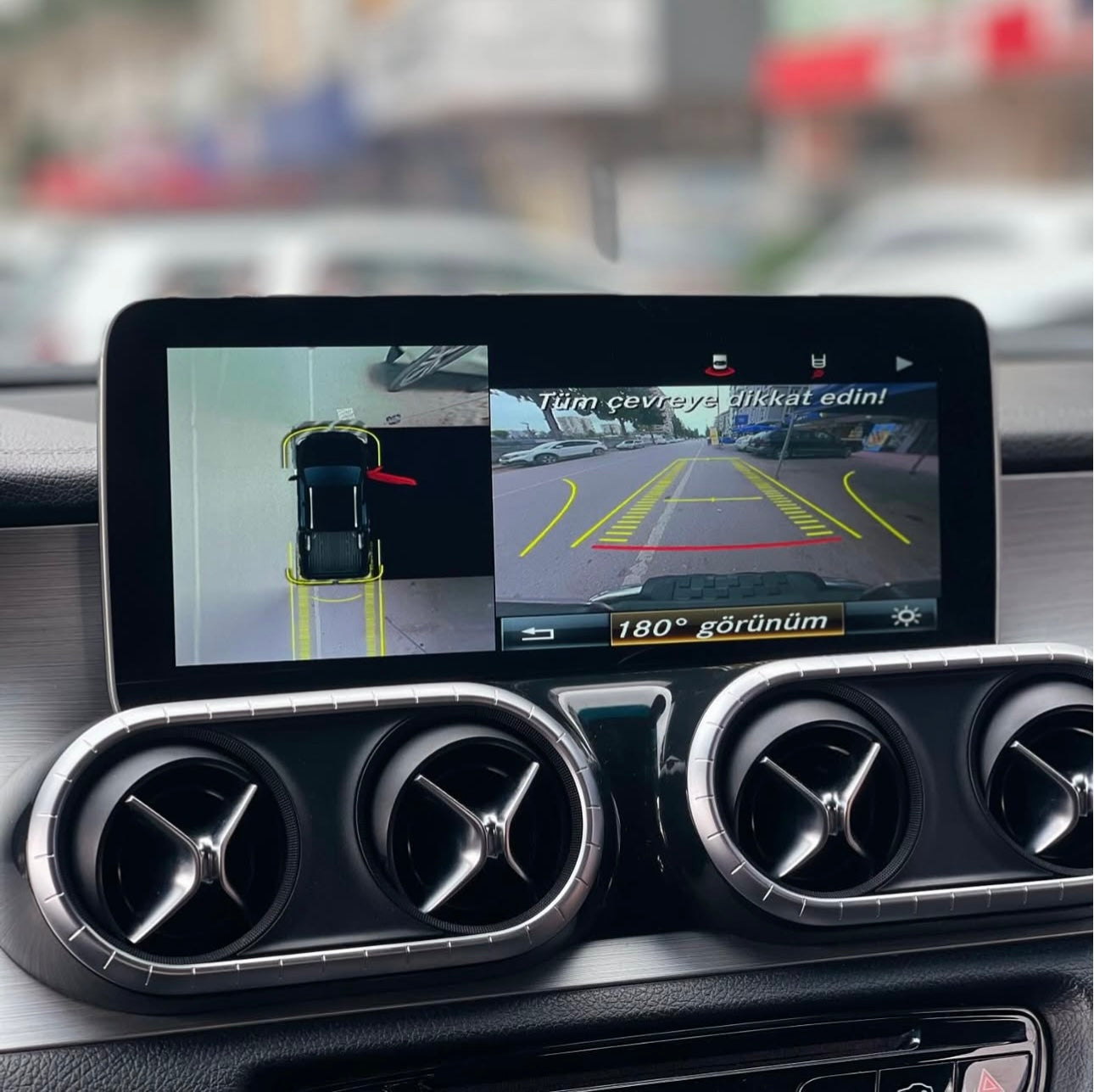 Multimedia Touch­skärm för Mercedes X-Klass W470 – 12,3″ | Trådlös CarPlay & Android Auto