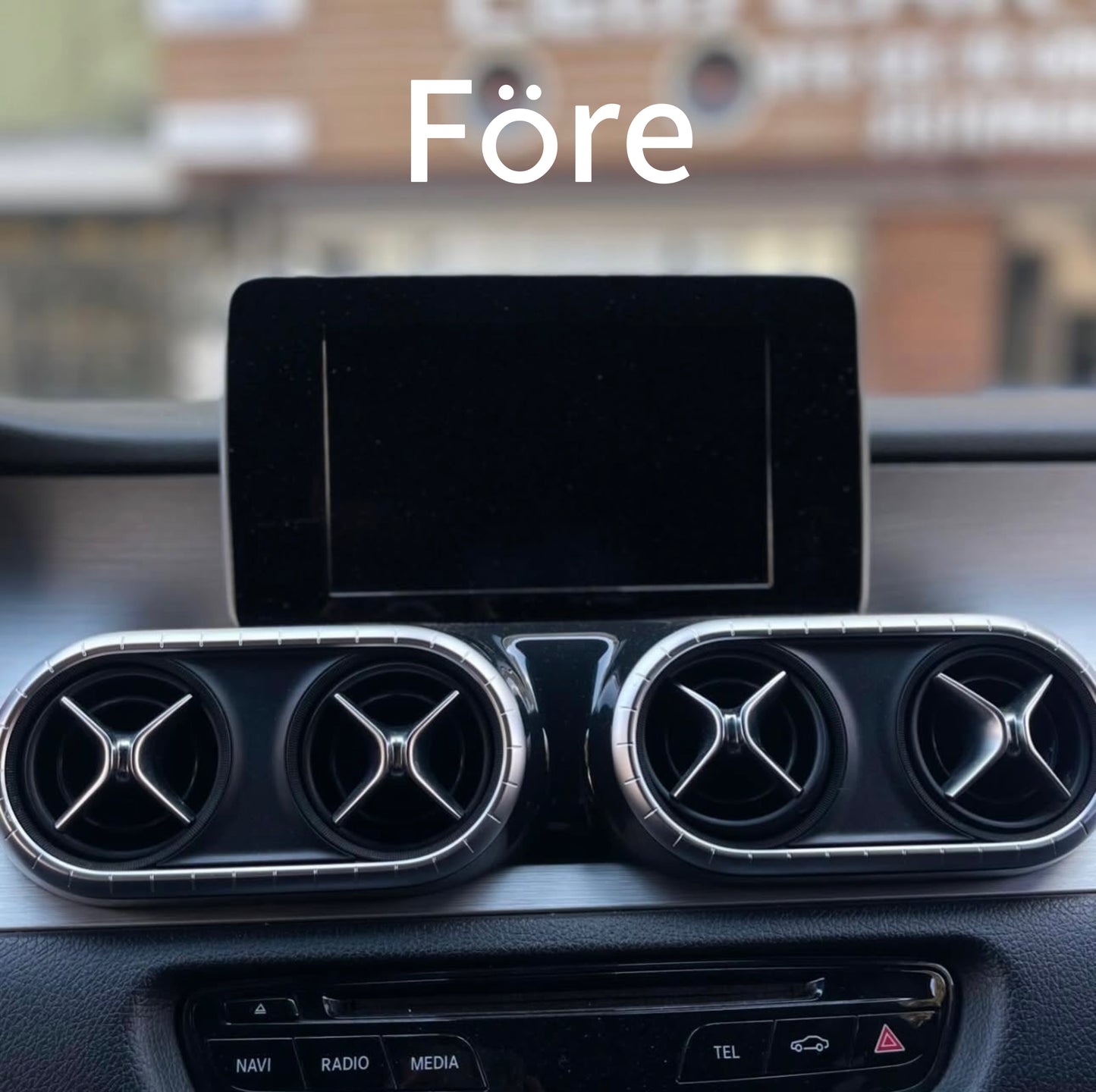 Multimedia Touch­skärm för Mercedes X-Klass W470 – 12,3″ | Trådlös CarPlay & Android Auto
