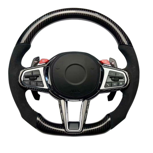 Sportratt i kolfiber - Passar BMW F‑ och G‑serien