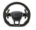 Sportratt i kolfiber - Kompatibel med Audi A6/S6/A7/S6/S7/RS6/RS7 2019+