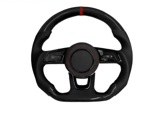 Sportratt i kolfiber - Kompatibel med Audi B9