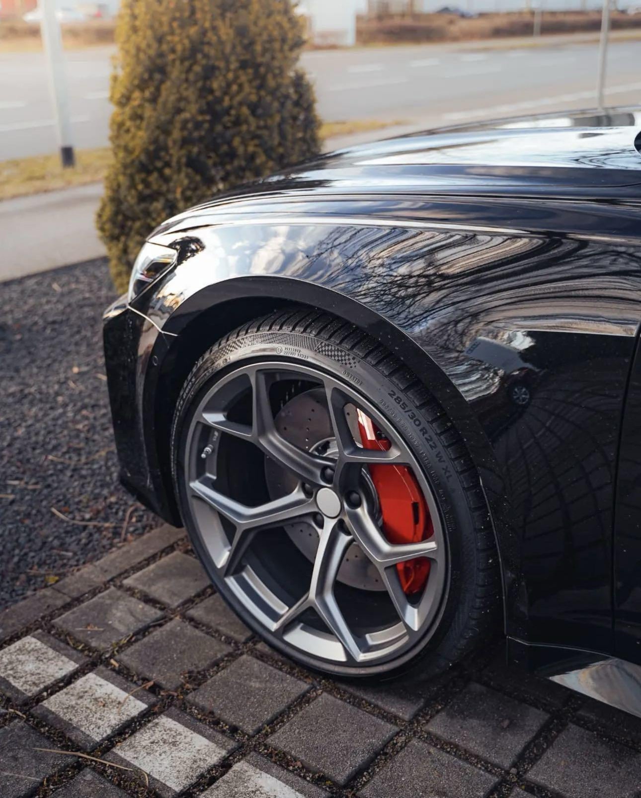 Lättmetallfälgar i RS6-stil – Satin Grå