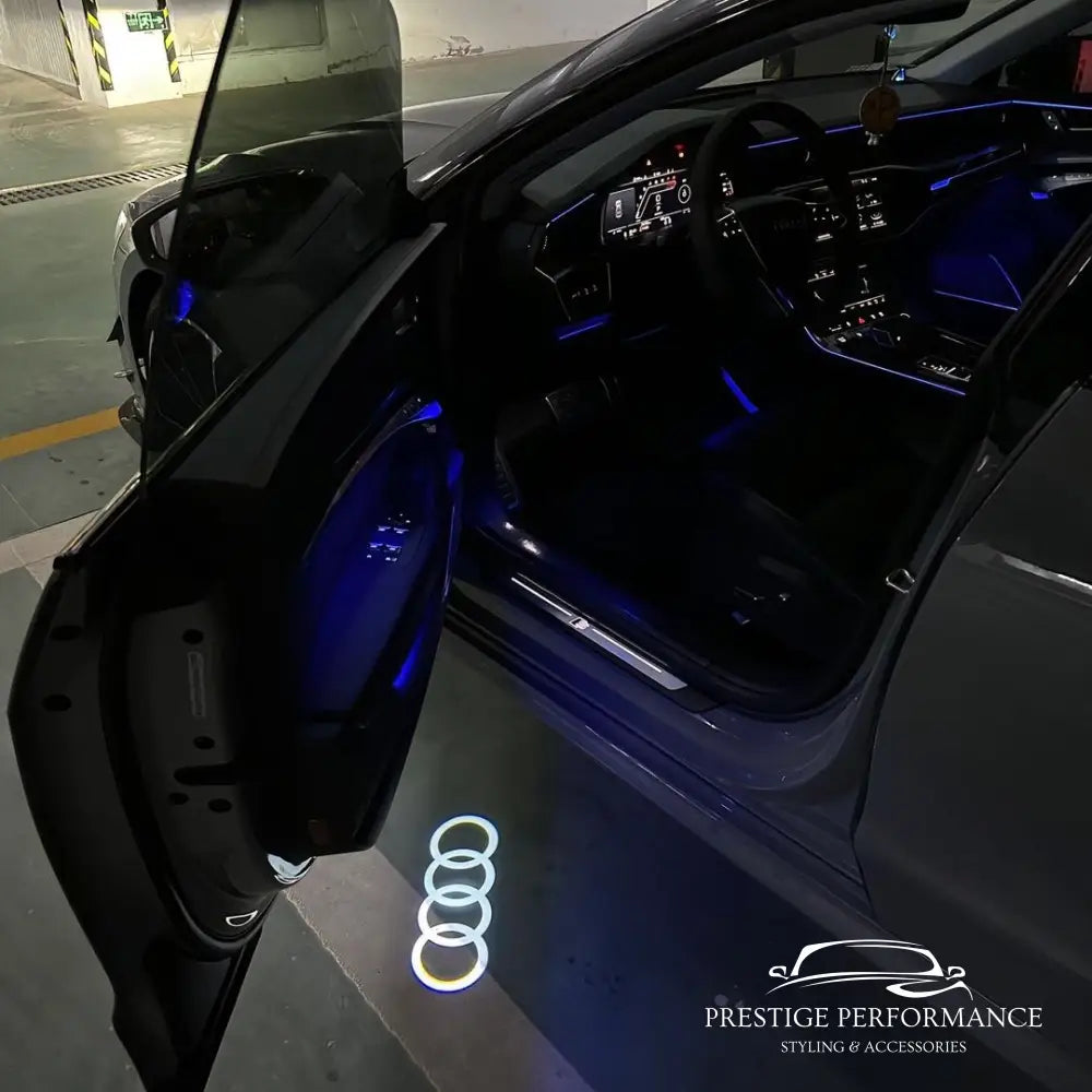 Dörrljus med högupplöst projektion – Passar flera Audi-modeller
