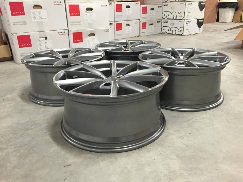 RS4 V Spoke Inspirerade Lättmetallfälgar