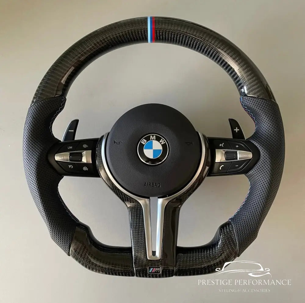 Sportratt i kolfiber - Passar BMW F‑ och G‑serien